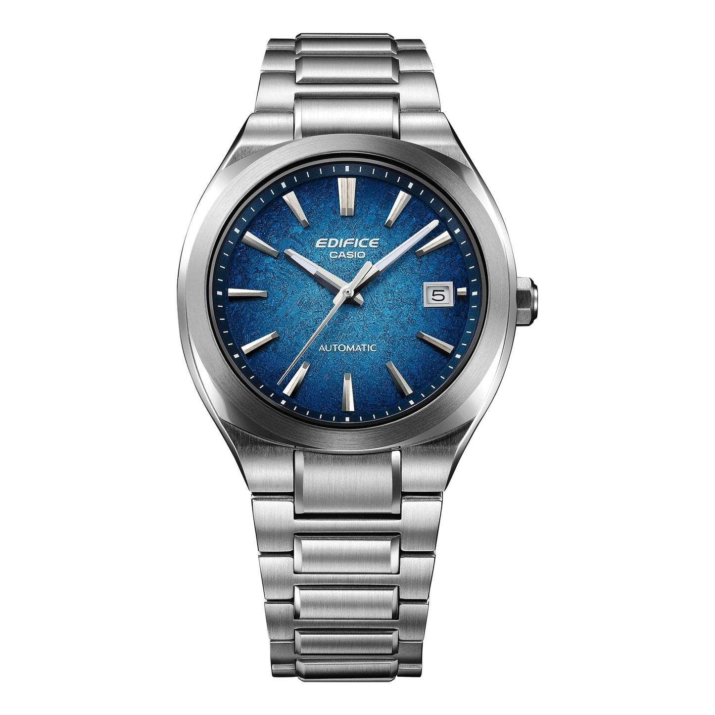 Casio Automatic Watch Electroformed Textured Blue Dial EFK-200D-2A EFK200D-2A