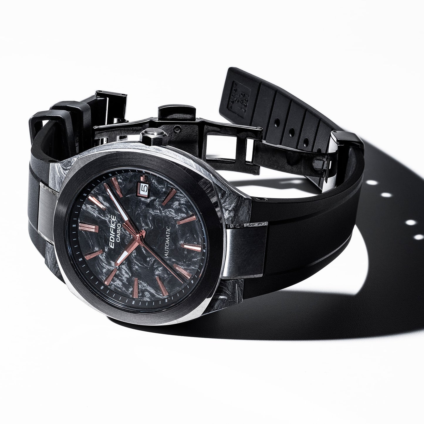 Casio Automatic Watch Forged Carbon Case / Dial EFK-200XPB-1A EFK200XPB-1