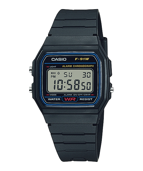 CASIO Classic Digital Watch F91W-1