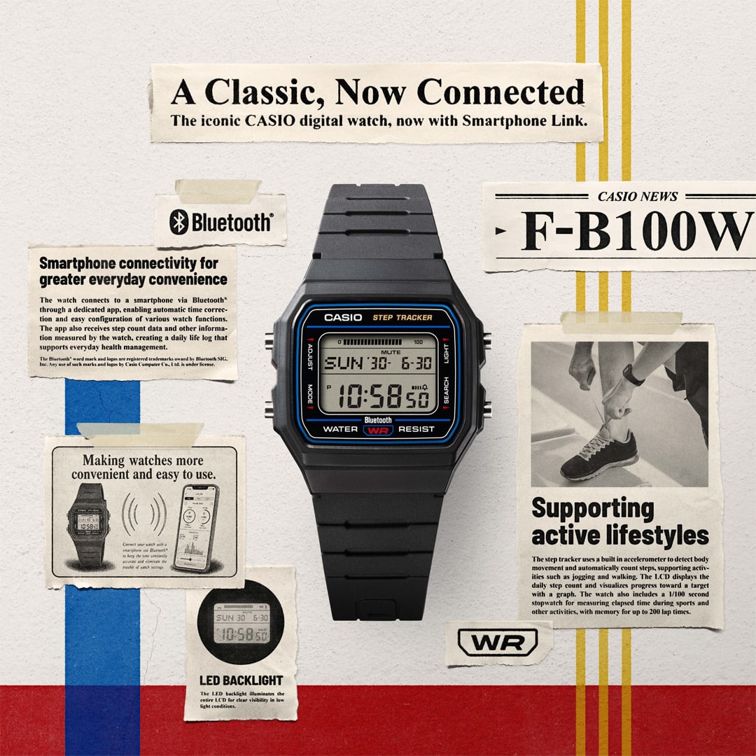CASIO F-B100W-3A FB100W-3A
