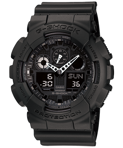 G-SHOCK ANALOG-DIGITAL GA-100 SERIES GA-100-1A1 GA100-1A1
