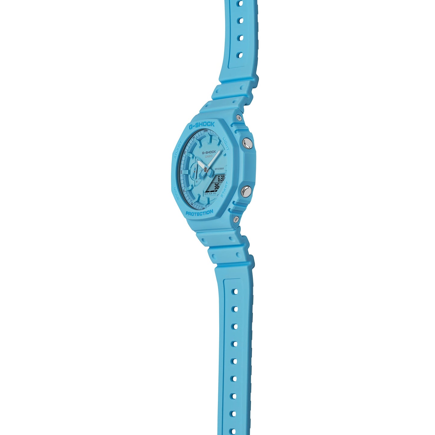 G-SHOCK ANALOG-DIGITAL MEN'S BLUE WATCH GA-2100-2A2 GA2100-2A2