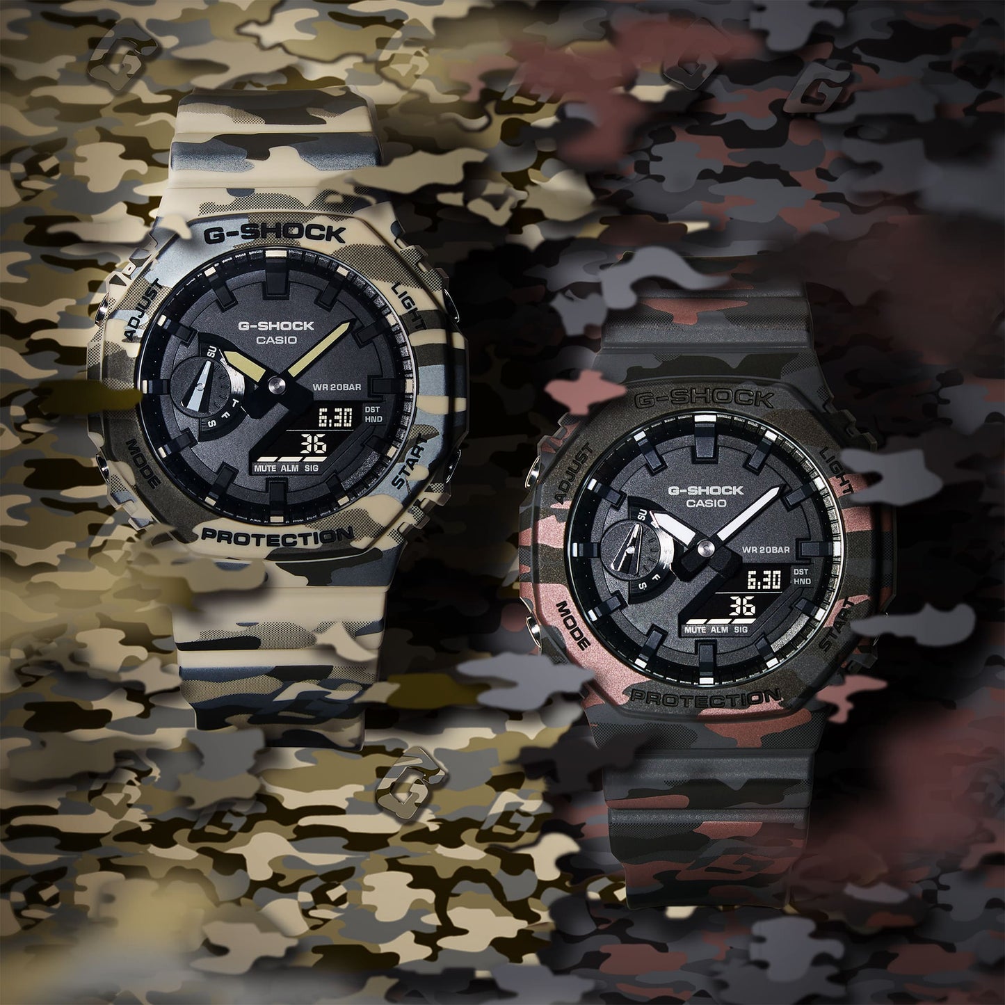 G-SHOCK ANALOG-DIGITAL 2100 Series GA-2100CM-5A GA2100CM-5
