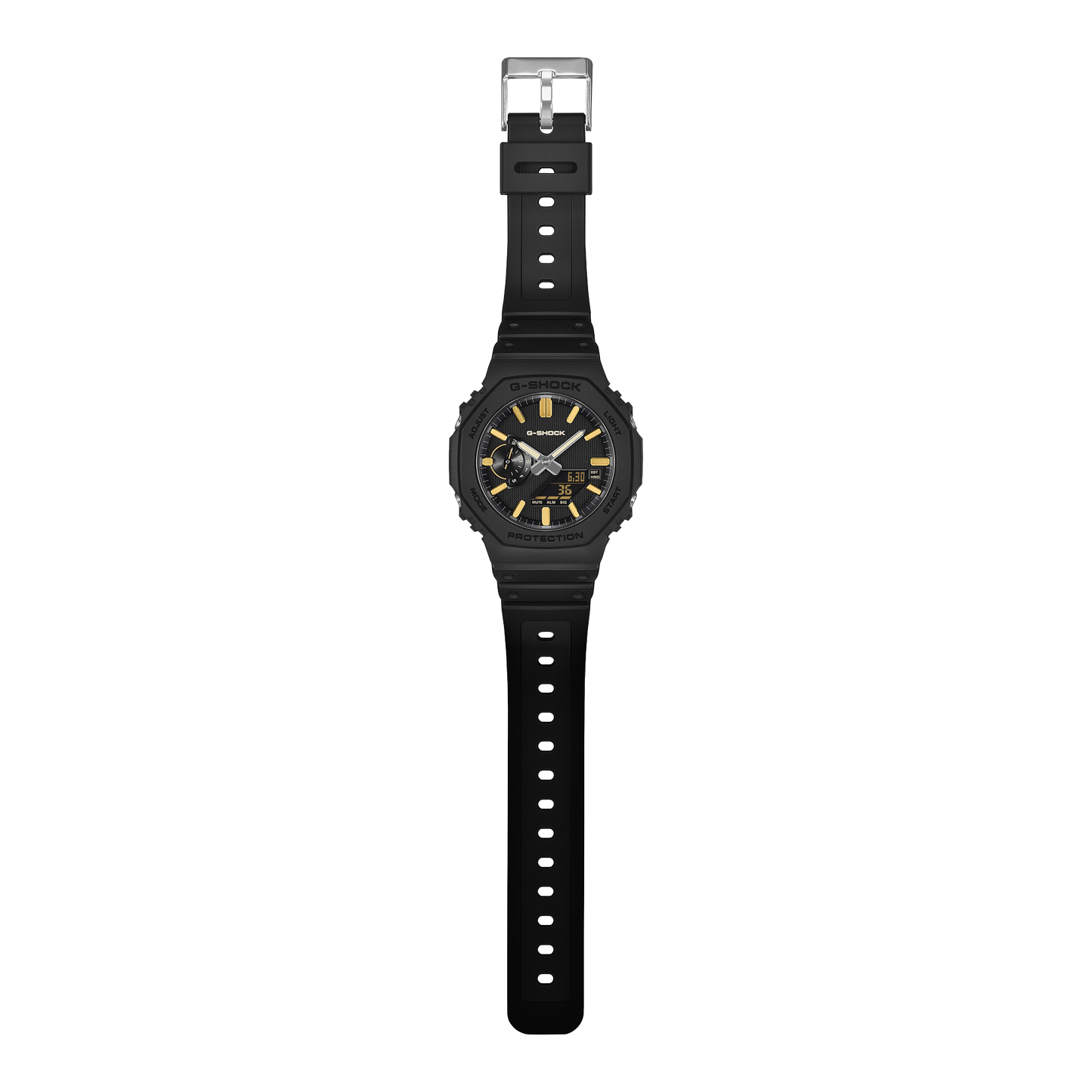 G-SHOCK LUXE BLACK ANALOG-DIGITAL 2100 Series GA-2100LXB-1A9 GA2100LXB1A9