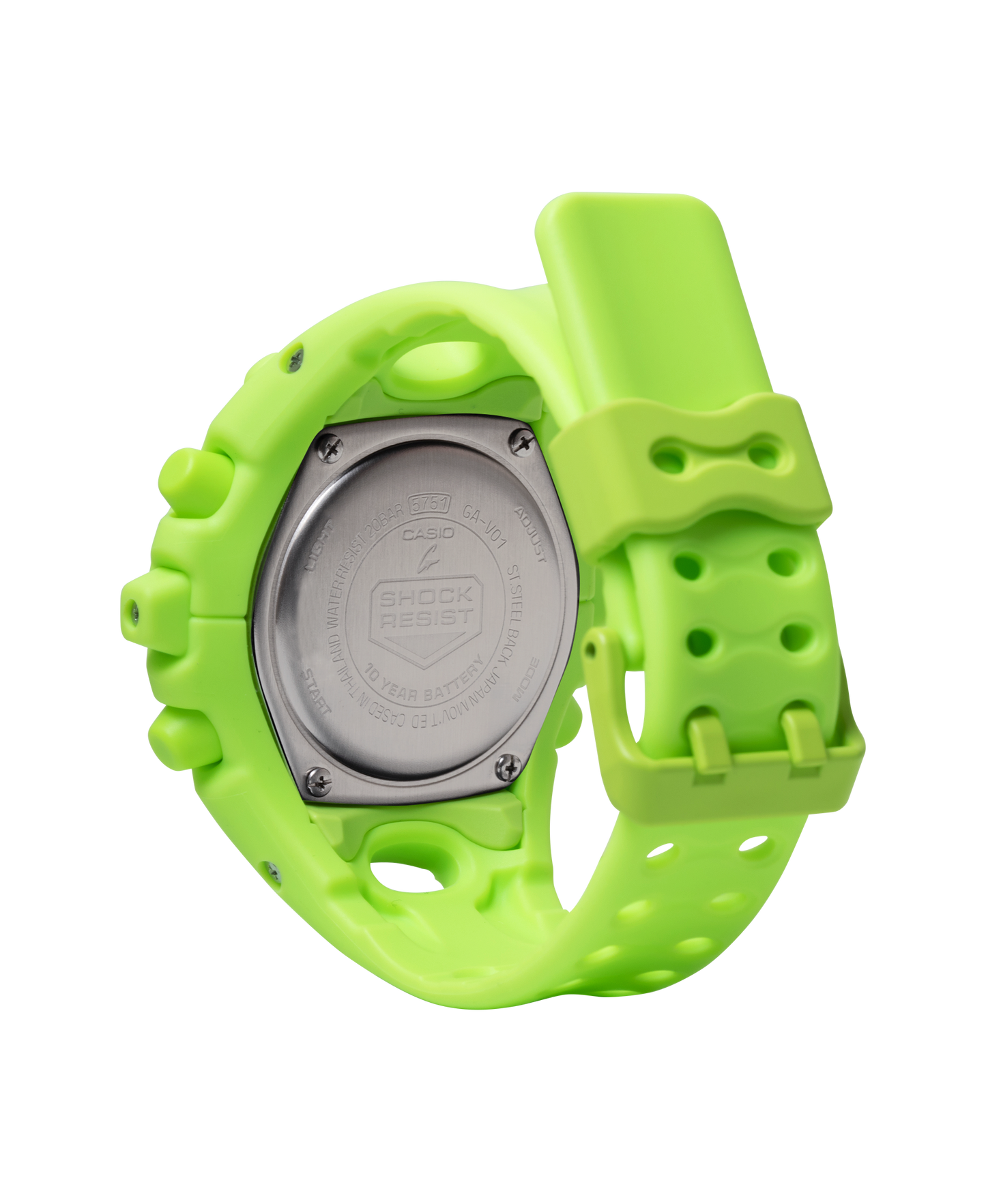 CASIO G-SHOCK ANALOG-DIGITAL Electric Yellow GAV01-9A GA-V01-9A