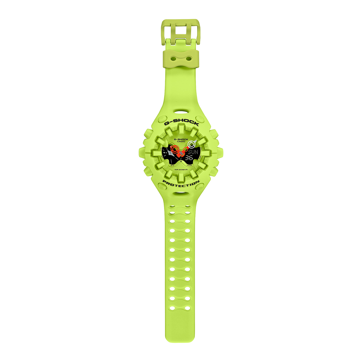 CASIO G-SHOCK ANALOG-DIGITAL Electric Yellow GAV01-9A GA-V01-9A