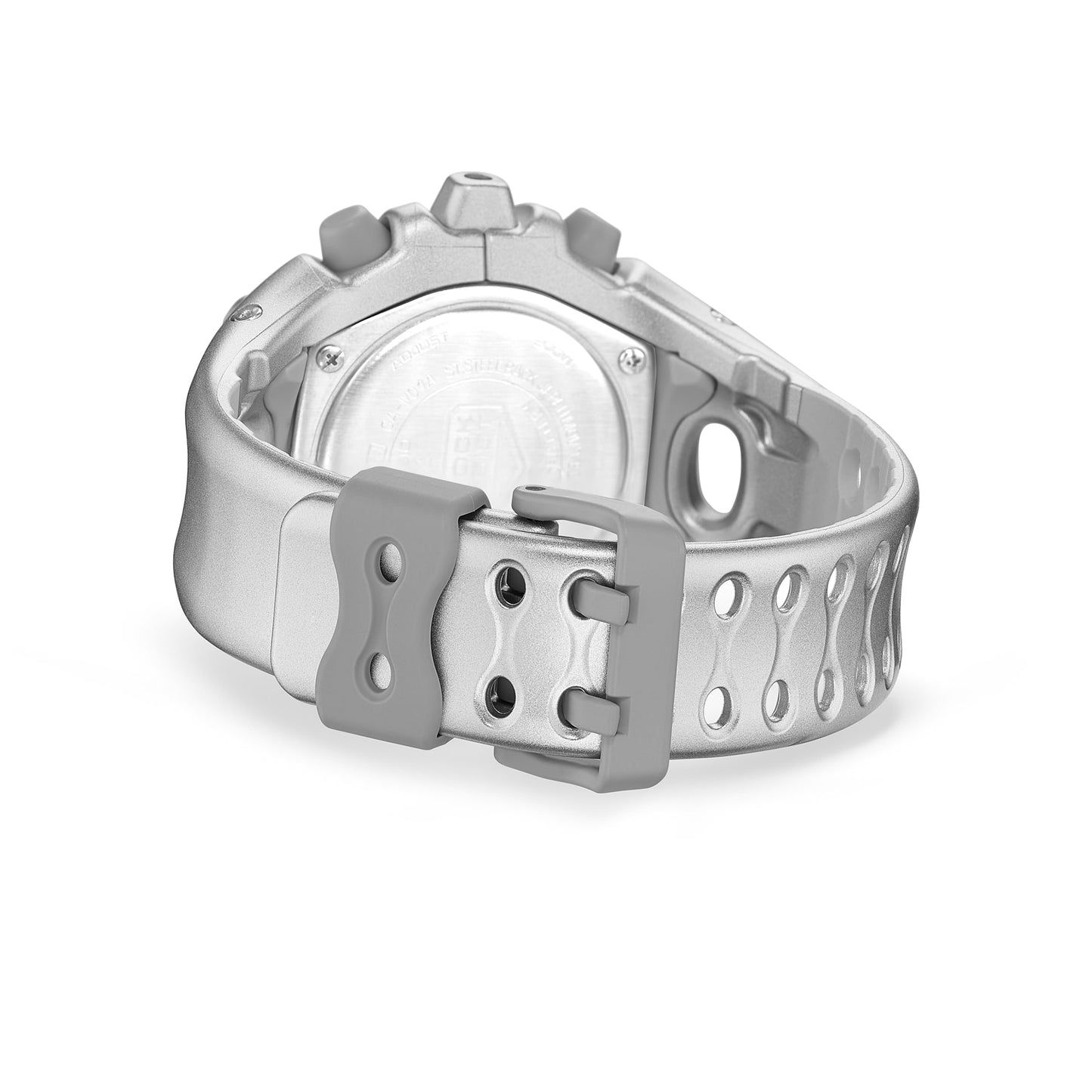 CASIO G-SHOCK ANALOG-DIGITAL SILVER WATCH GAV01A-8A GA-V01A-8A