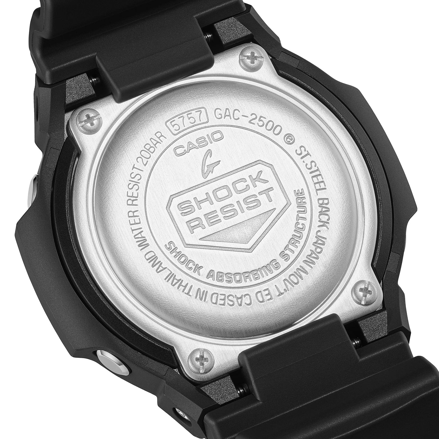 CASIO G-SHOCK ANALOG 2500 SERIES GAC-2500-1A GAC2500-1A