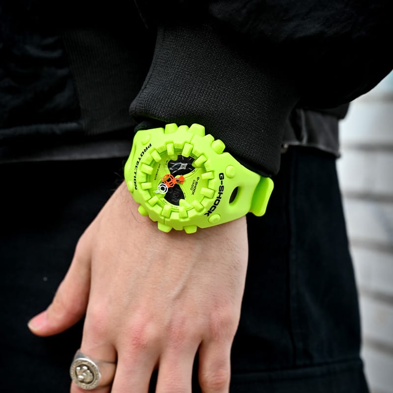 CASIO G-SHOCK ANALOG-DIGITAL Electric Yellow GAV01-9A GA-V01-9A