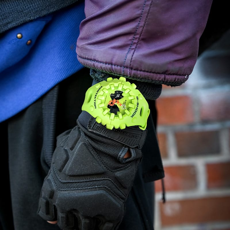 CASIO G-SHOCK ANALOG-DIGITAL Electric Yellow GAV01-9A GA-V01-9A