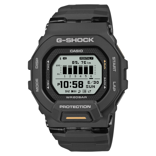 CASIO G-SHOCK G-SQUAD BLACK GBD-200-1A1 GBD200-1A1