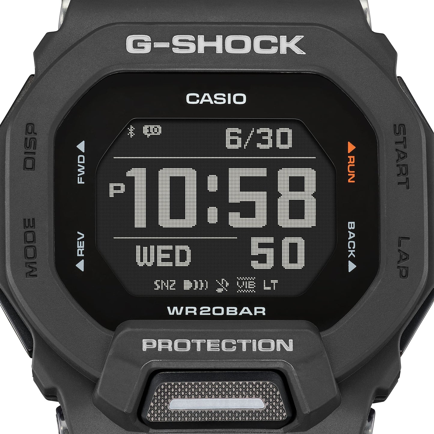 CASIO G-SHOCK G-SQUAD GBD-200 SERIES BLACK GBD200-1 GBD-200-1