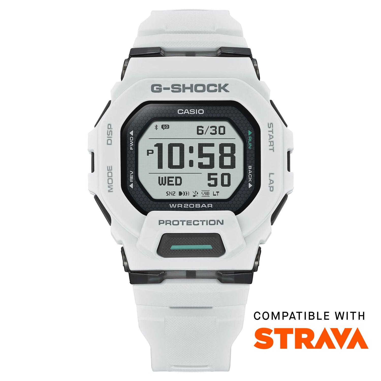 CASIO G-SHOCK MOVE WATCH GBD200-7 GBD-200-7 WHITE – Legacy Jewellery