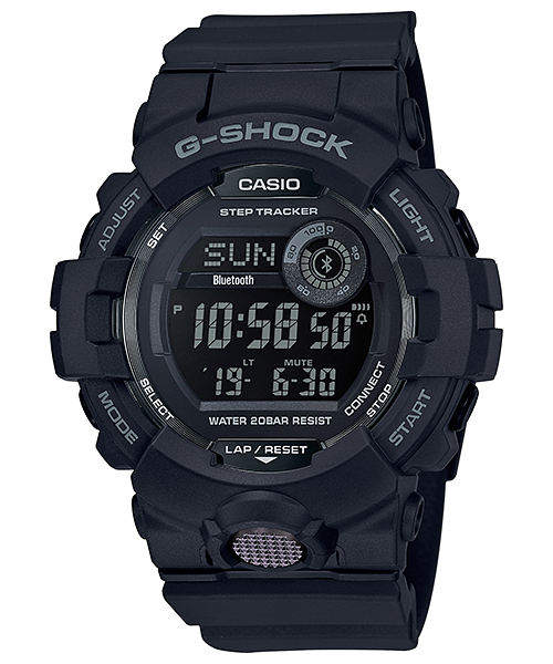 G-SHOCK GBD-800-1B G-SQUAD POWER TRAINER MEN'S WATCH GBD800-1B