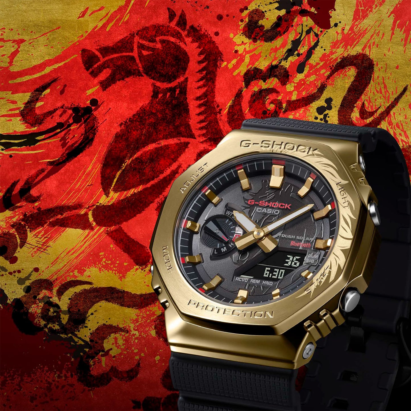 Casio G-Shock G-STEEL 2100 Series GBM-2100CX-9A Year of the Horse Limited Edition GBM2100CX-9A