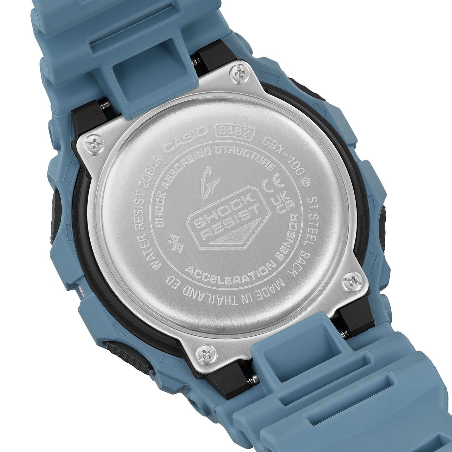Casio G-Shock G-Lide Ocean Blue Digital Surf Watch GBX100-2A GBX-100-2A