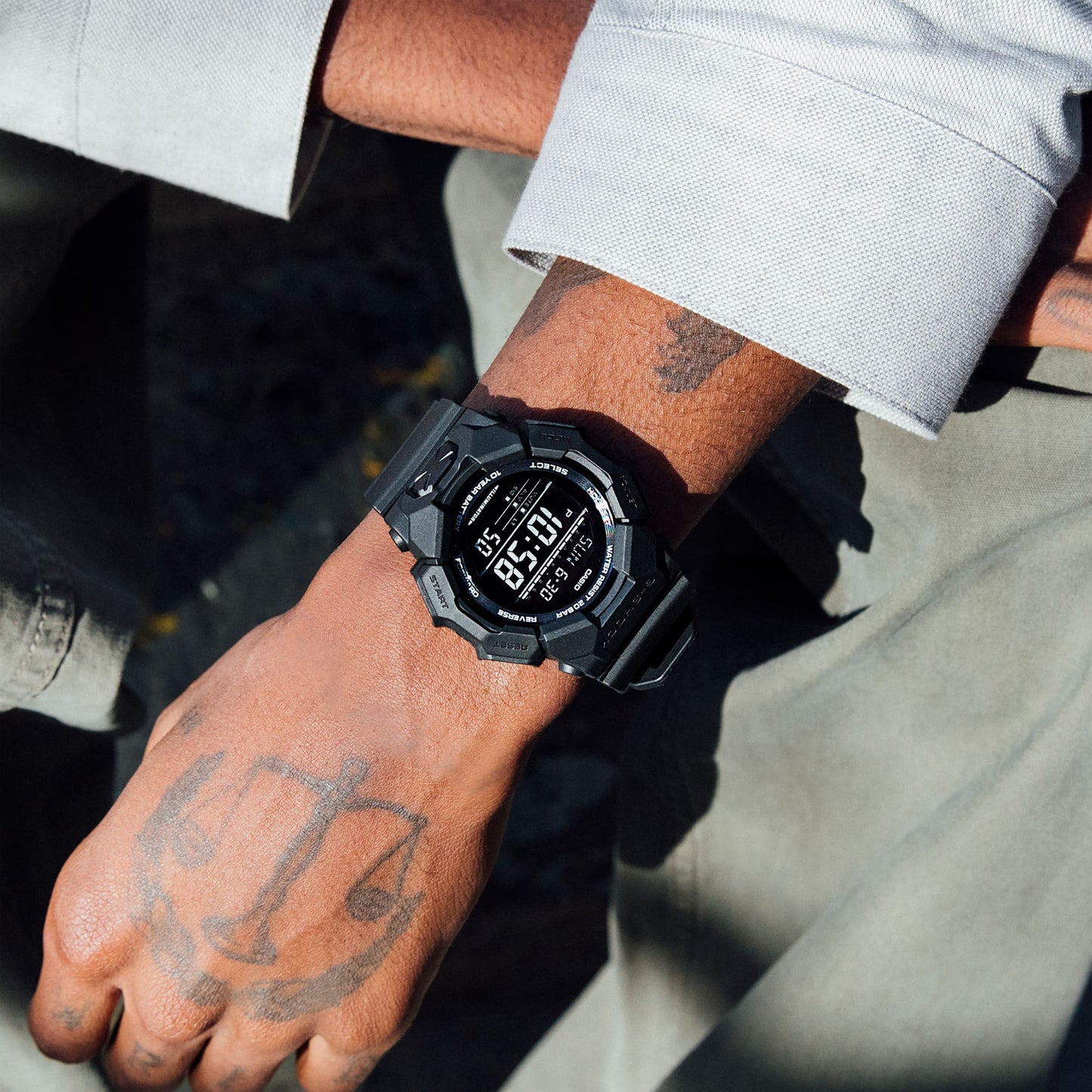 CASIO G-SHOCK  DIGITAL GD-010 SERIES GD010-1A1 GD-010-1A1