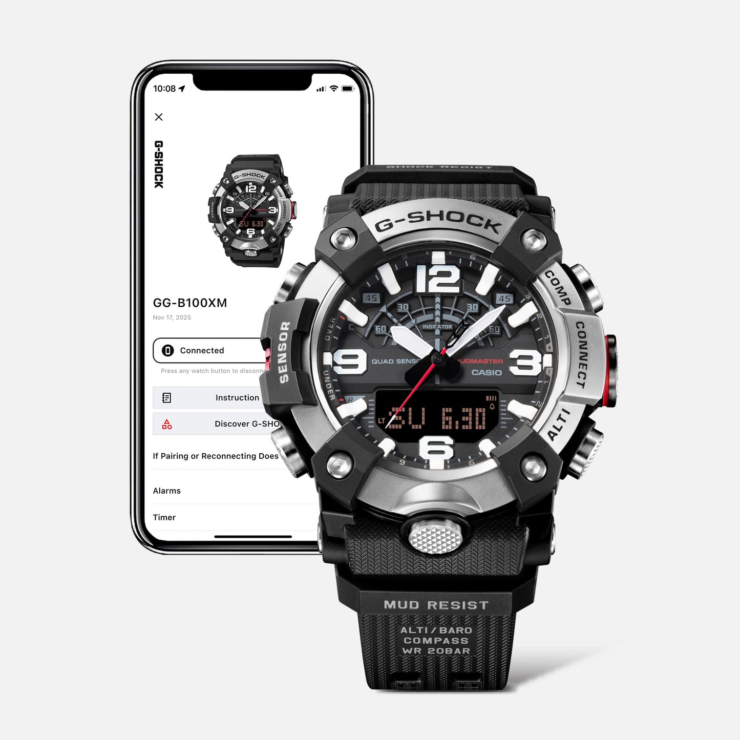 G-SHOCK MASTER OF G - LAND MUDMASTER GG-B100XMB-1A GGB100XMB-1A