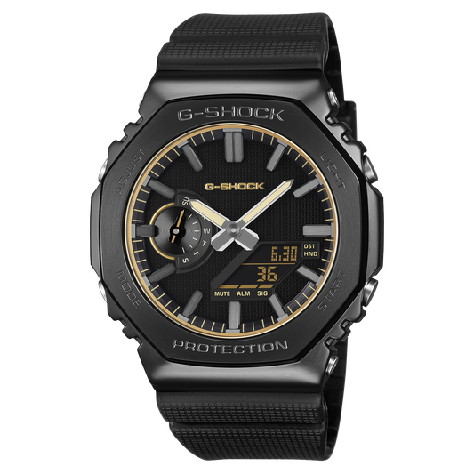 G-SHOCK LUXE BLACK ANALOG-DIGITAL 2100 Series GM-2100LXB-1A9 GM2100LXB1A9