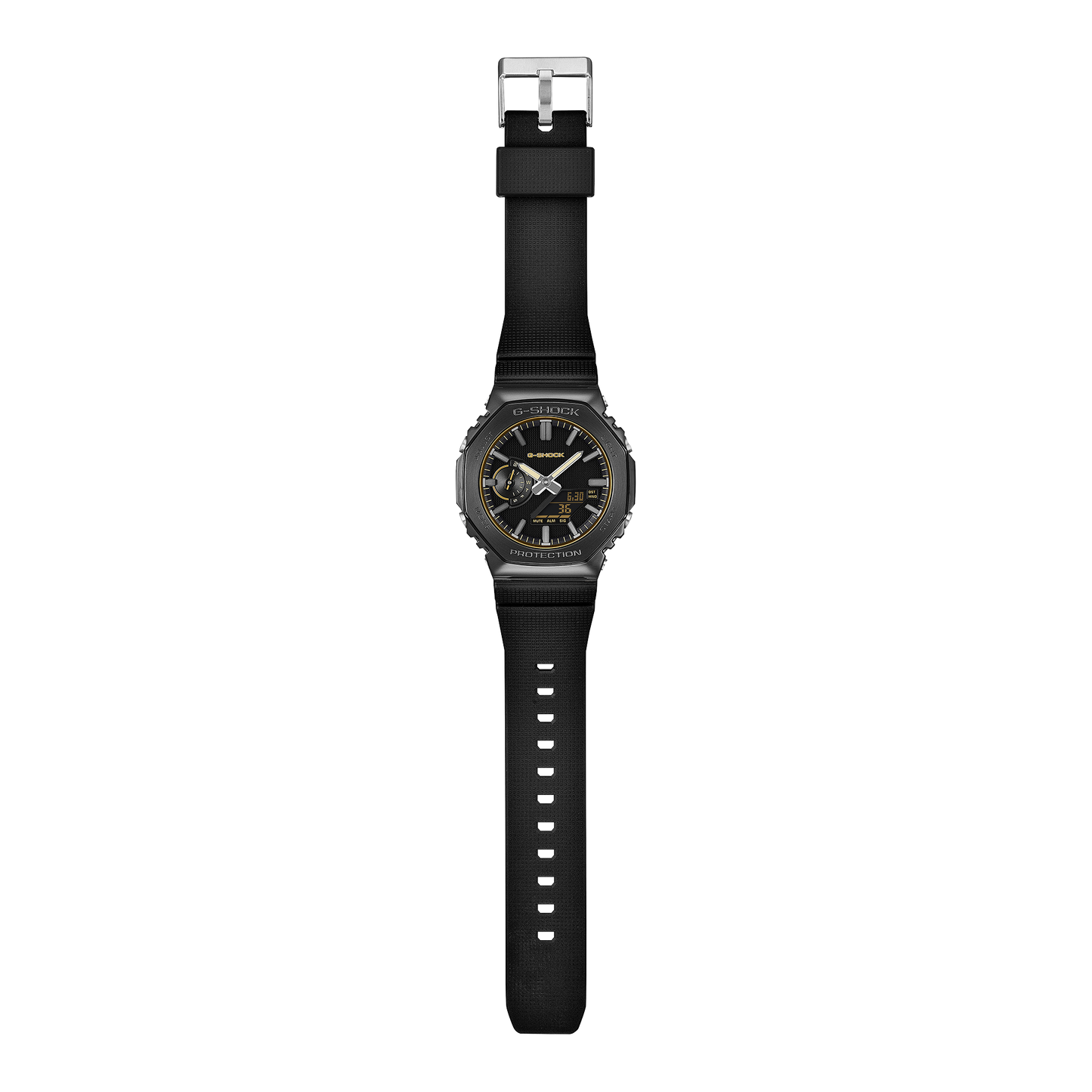 G-SHOCK LUXE BLACK ANALOG-DIGITAL 2100 Series GM-2100LXB-1A9 GM2100LXB1A9