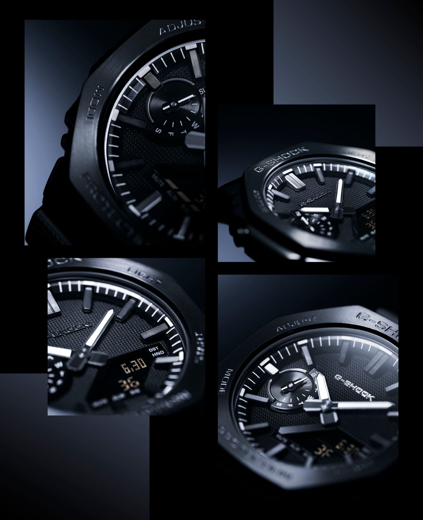 G-SHOCK LUXE BLACK G-STEEL 2100 Series GM-2100LXB-1A GM2100LXB-1A