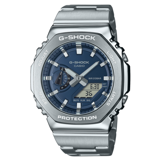 CASIO G-SHOCK G-STEEL Navy Blue Dial 2100 Series GM-2110D-2B GM2110D-2B
