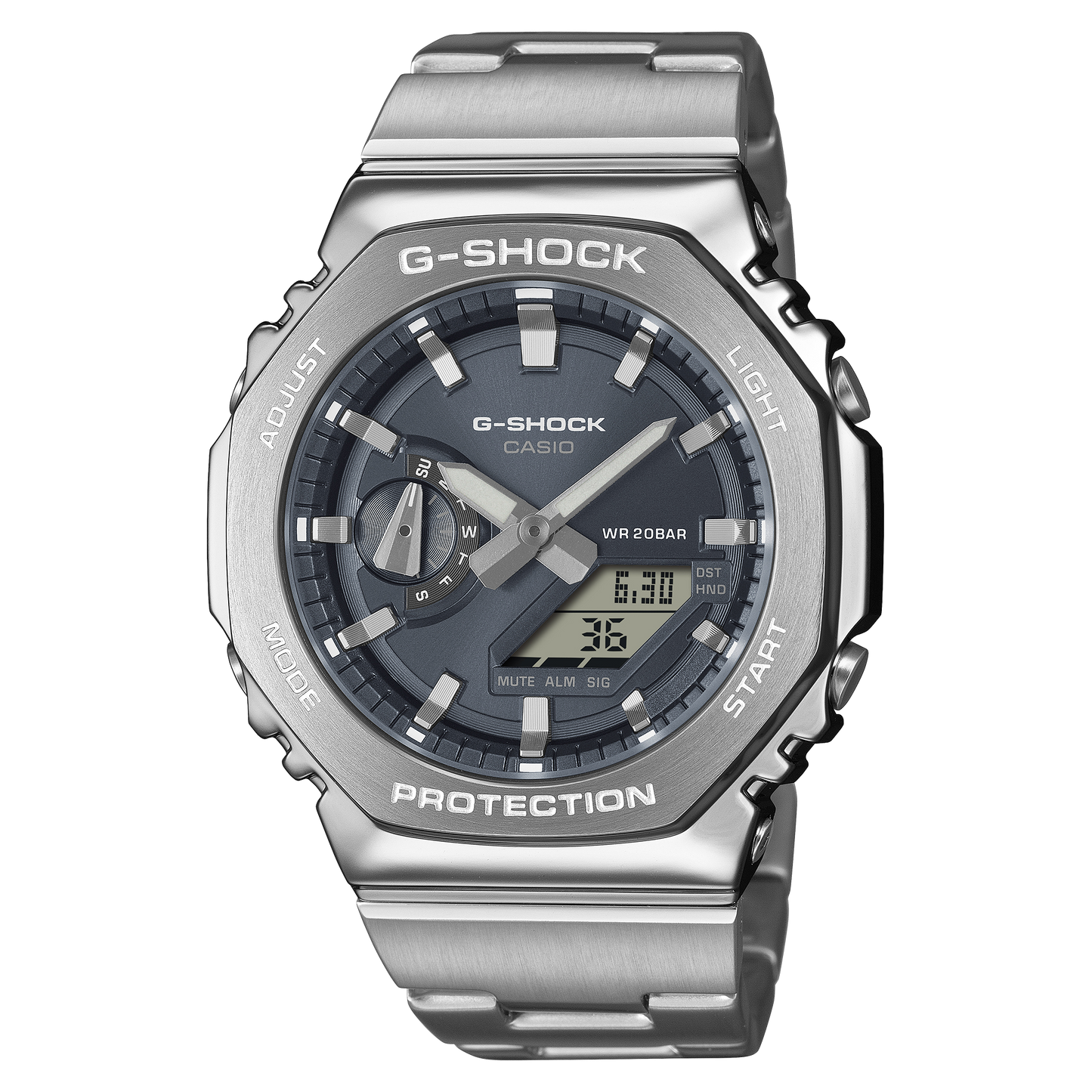 CASIO G-SHOCK G-STEEL 2100 Series GM2110D-8A GM-2110D-8A