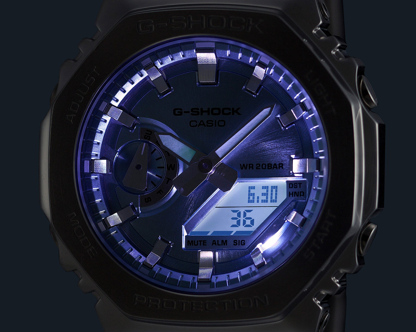 CASIO G-SHOCK G-STEEL 2100 Series GM2110D-8A GM-2110D-8A