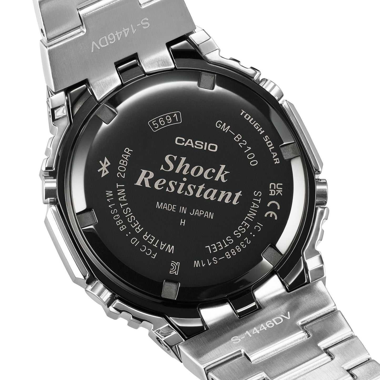 G-SHOCK GMB2100AD-2A FULL METAL MEN'S WATCH BLUE DIAL GM-B2100AD-2A