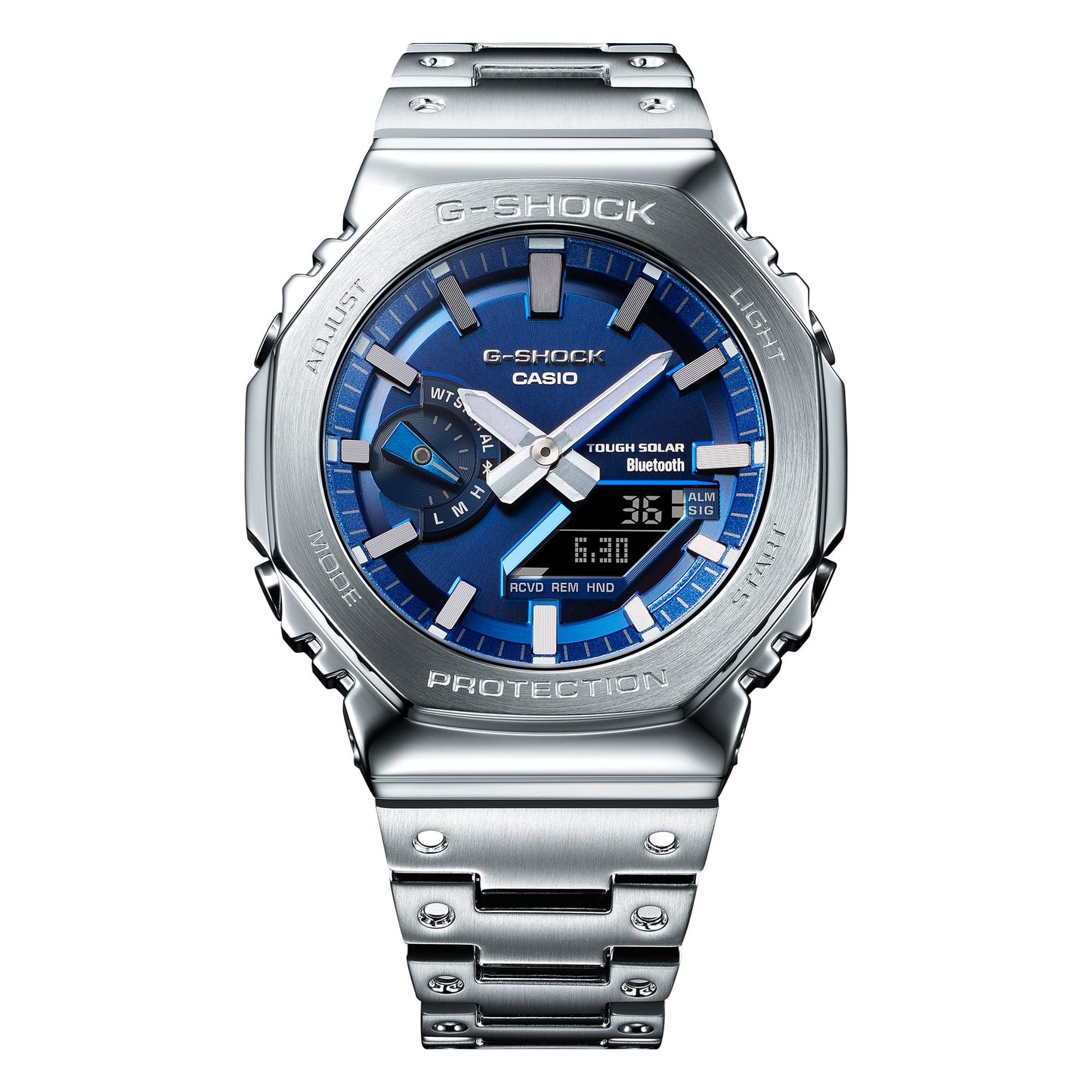 G-SHOCK GMB2100AD-2A FULL METAL MEN'S WATCH BLUE DIAL GM-B2100AD-2A