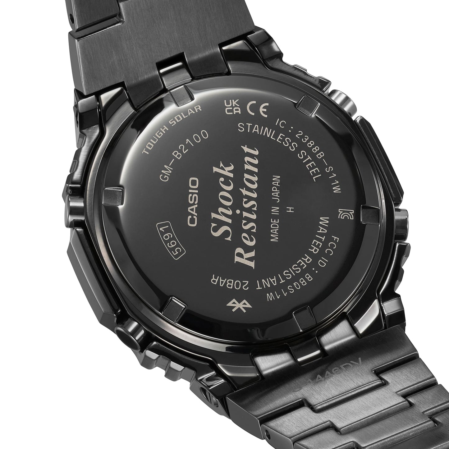 G-SHOCK GMB2100BD-1A FULL METAL MEN'S WATCH BLACK DIAL GM-B2100BD-1A