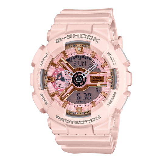 CASIO G-SHOCK ANALOG-DIGITAL WOMEN GMAS110MP-4A1  GMA-S110MP-4A1