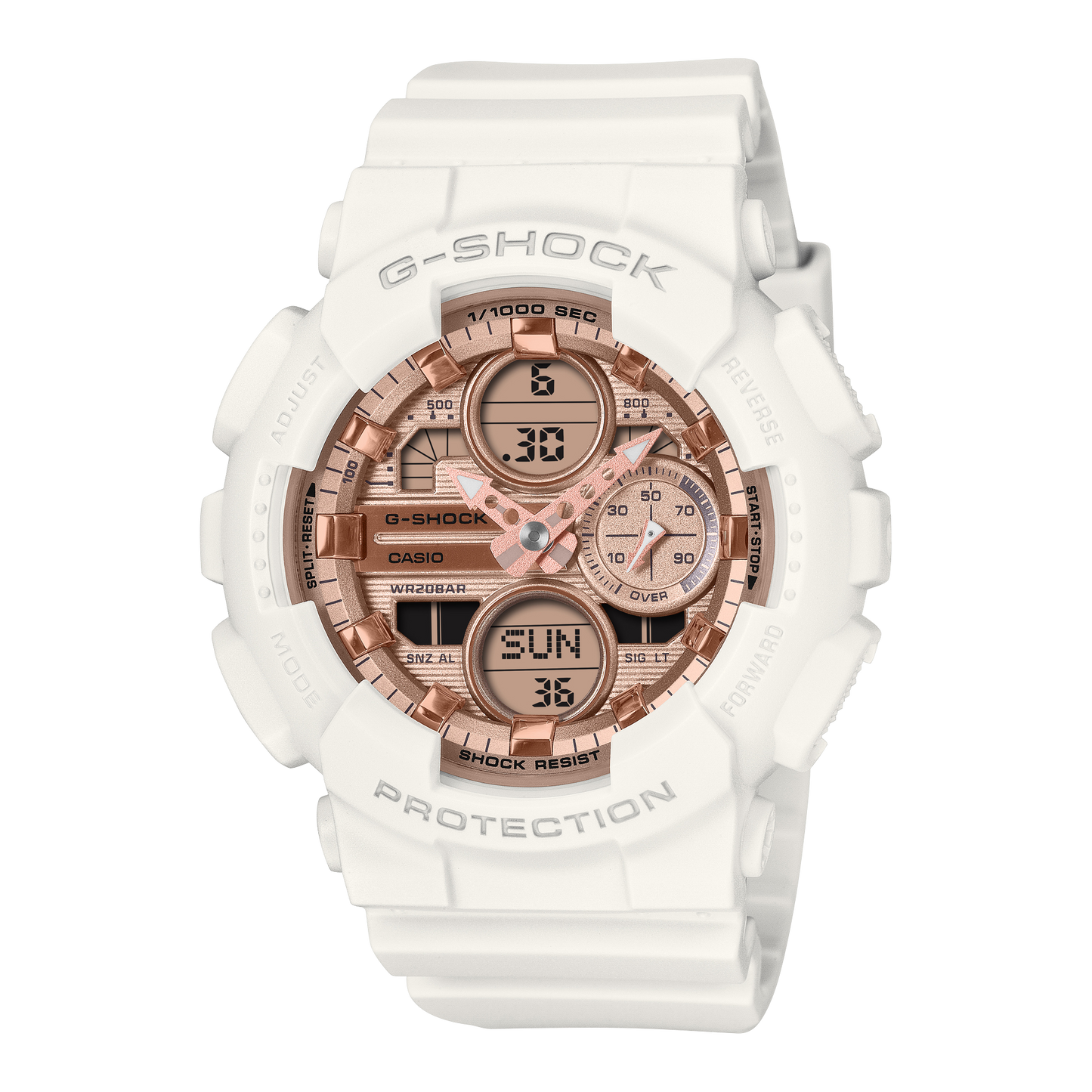 CASIO G-SHOCK ANALOG-DIGITAL WOMEN GMA-S140PG-7A GMAS140PG-7A