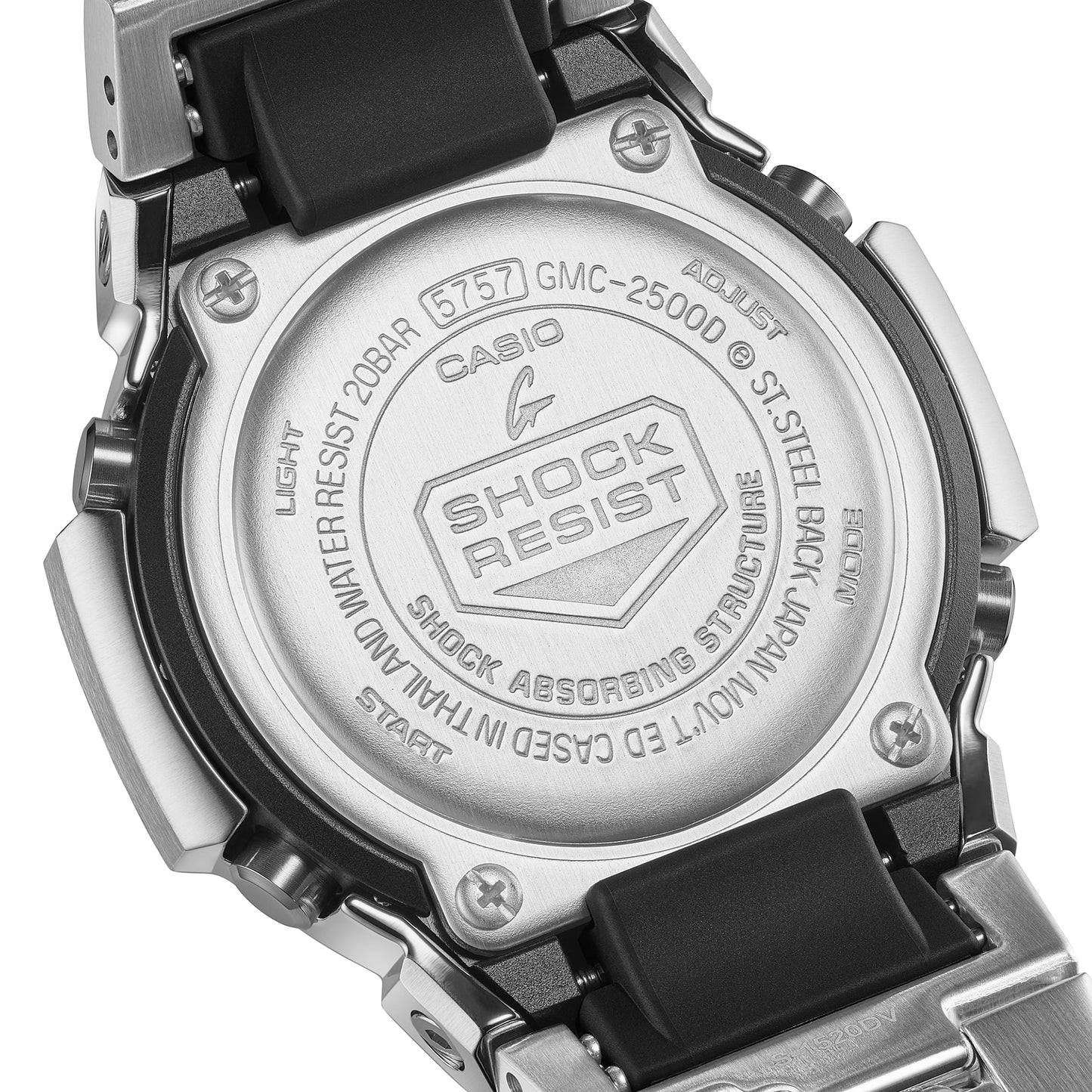 CASIO G-STEEL 2500 SERIES GMC-2500D-1A GMC2500D-1A
