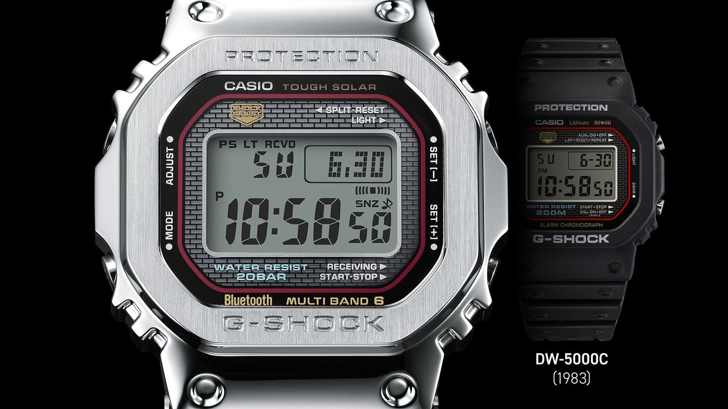 G-SHOCK FULL METAL GMWB5000D-1C MEN'S WATCH GMW-B5000D-1C