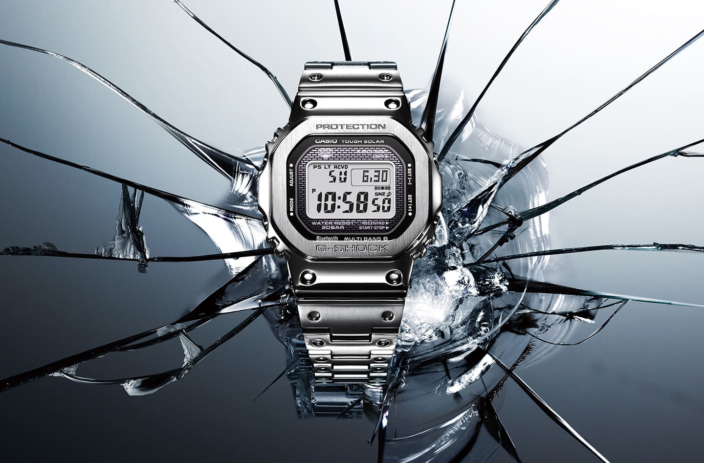 Full metal casio online g shock