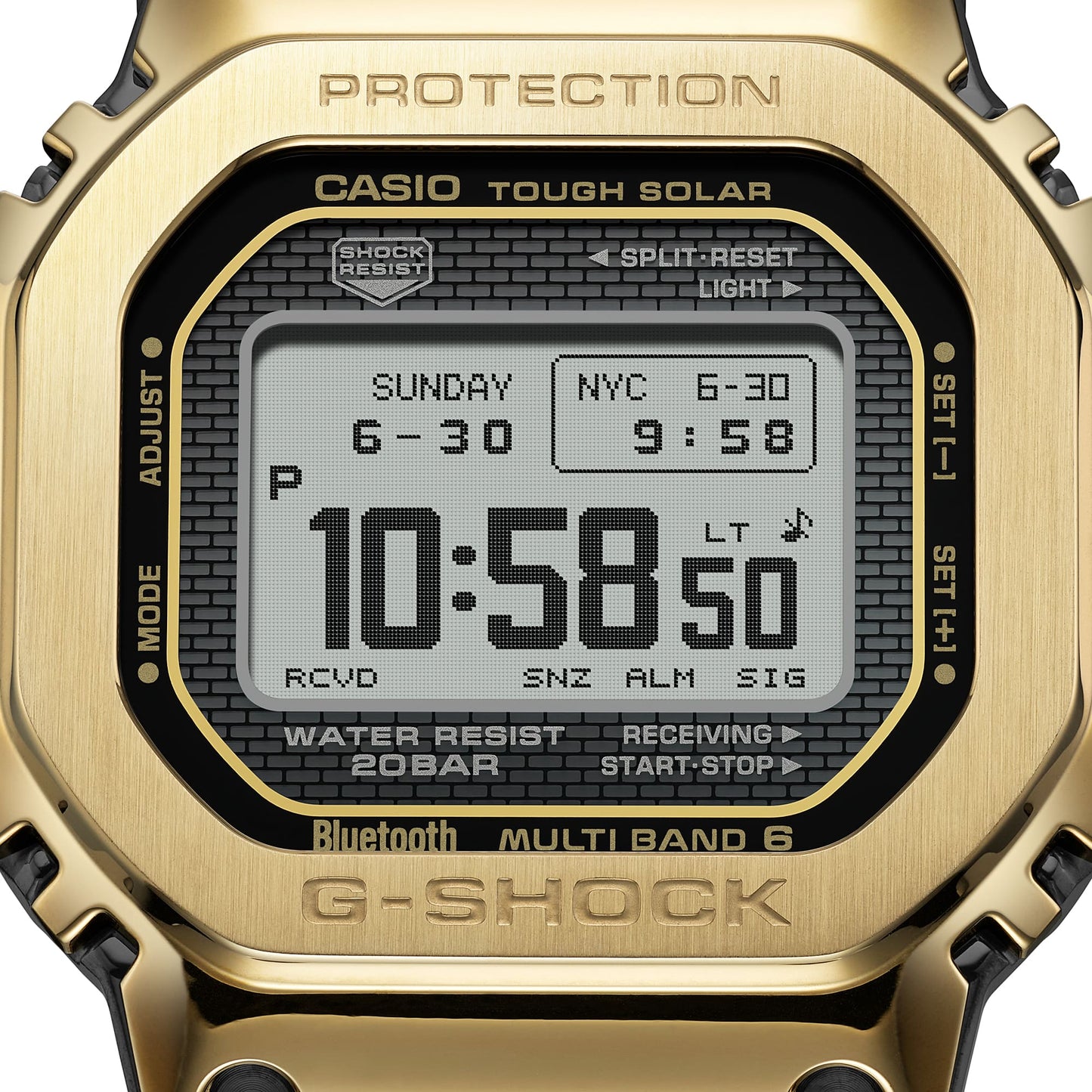 Casio G-SHOCK GMW-BZ5000GD-9 Full Metal Gold Square Watch Canada