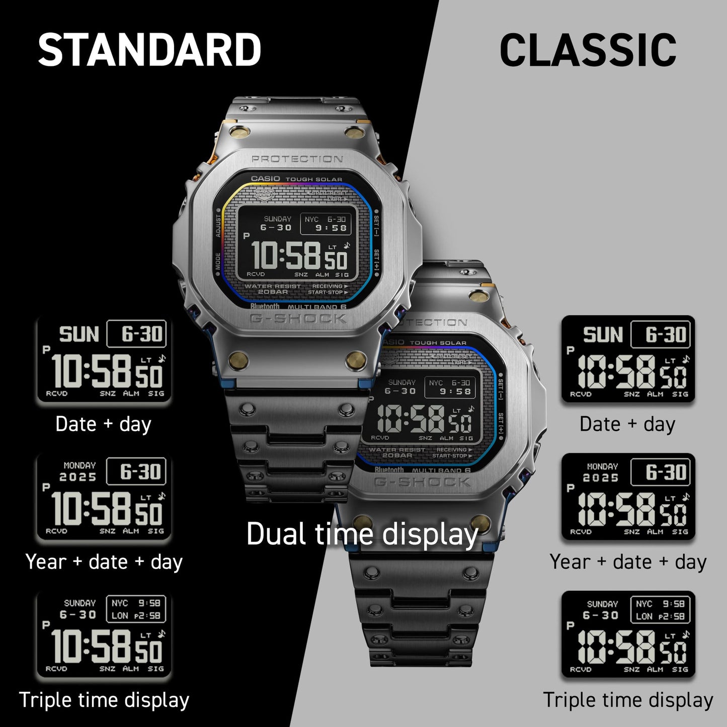 Casio G-Shock Full Metal 5000 Series GMW-BZ5000RC-1 GMWBZ5000RC1