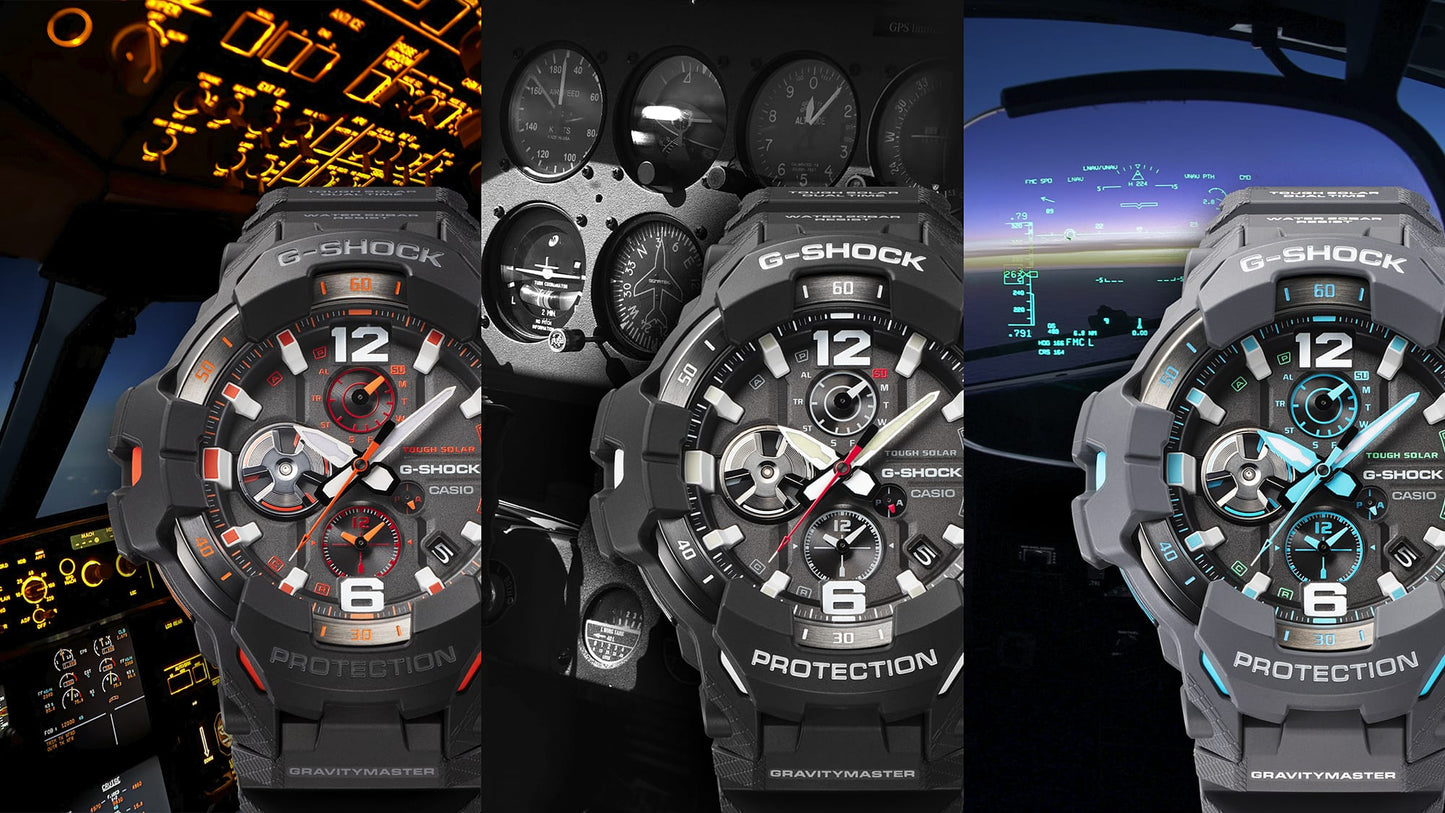 G-SHOCK GR-B300-1A GRB300-1A  MASTER OF G - AIR GRAVITYMASTER