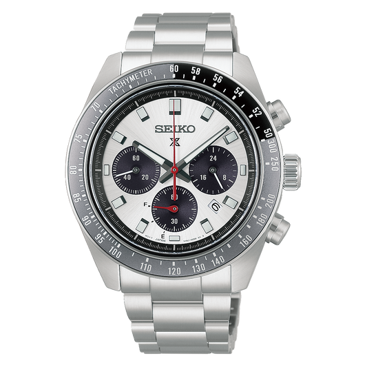 Seiko HBJ001 HBJ001P1 Prospex SPEEDTIMER Solar Chronograph Watch
