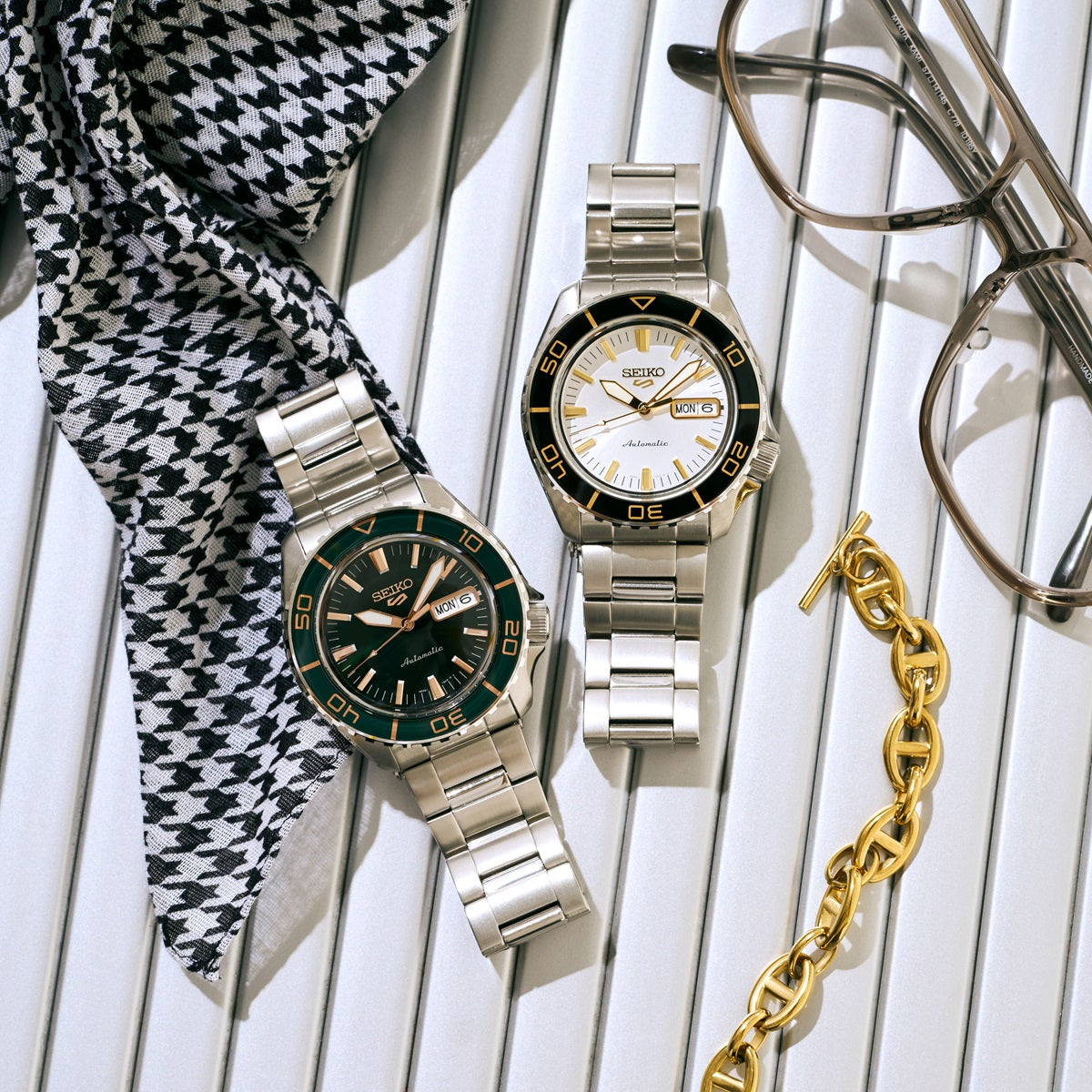 Seiko 5 Sports SKX series HDB005 Green Dial