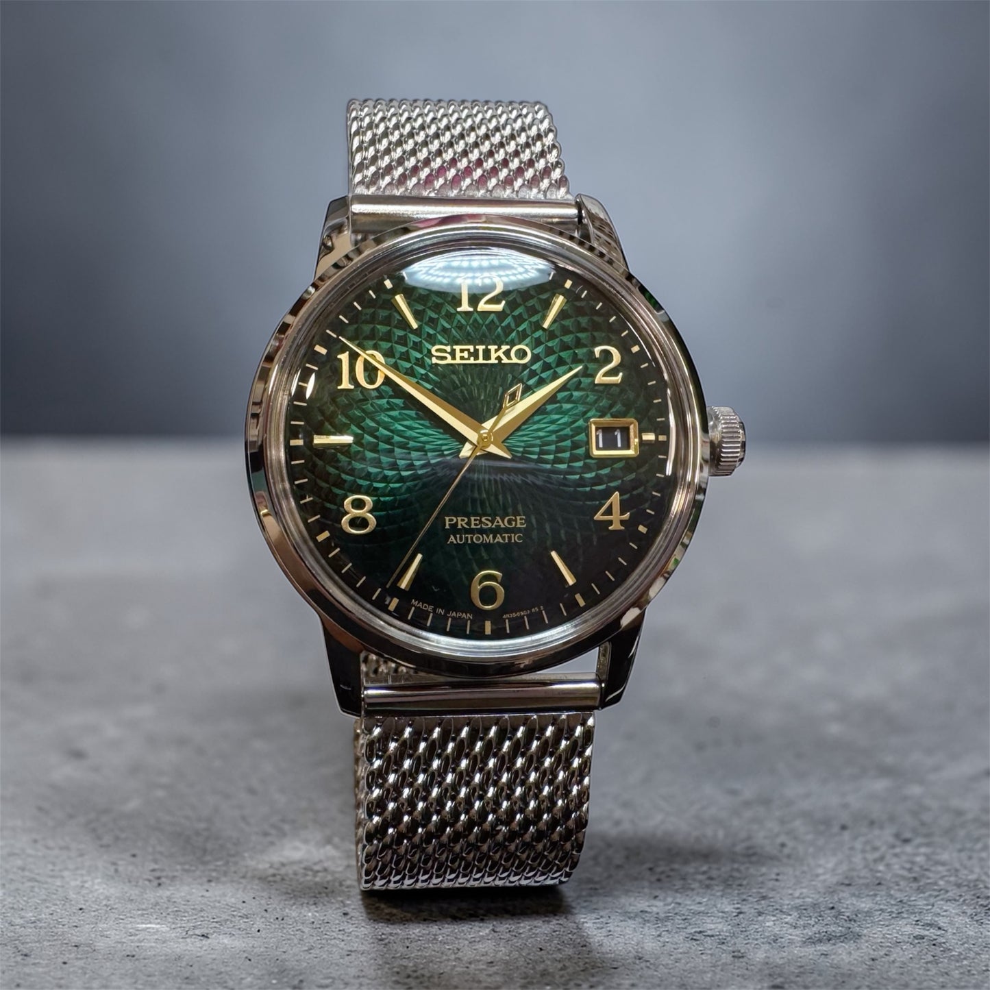 Premium Quick-Release Milanese Mesh Bracelet – Ideal for Seiko Presage
