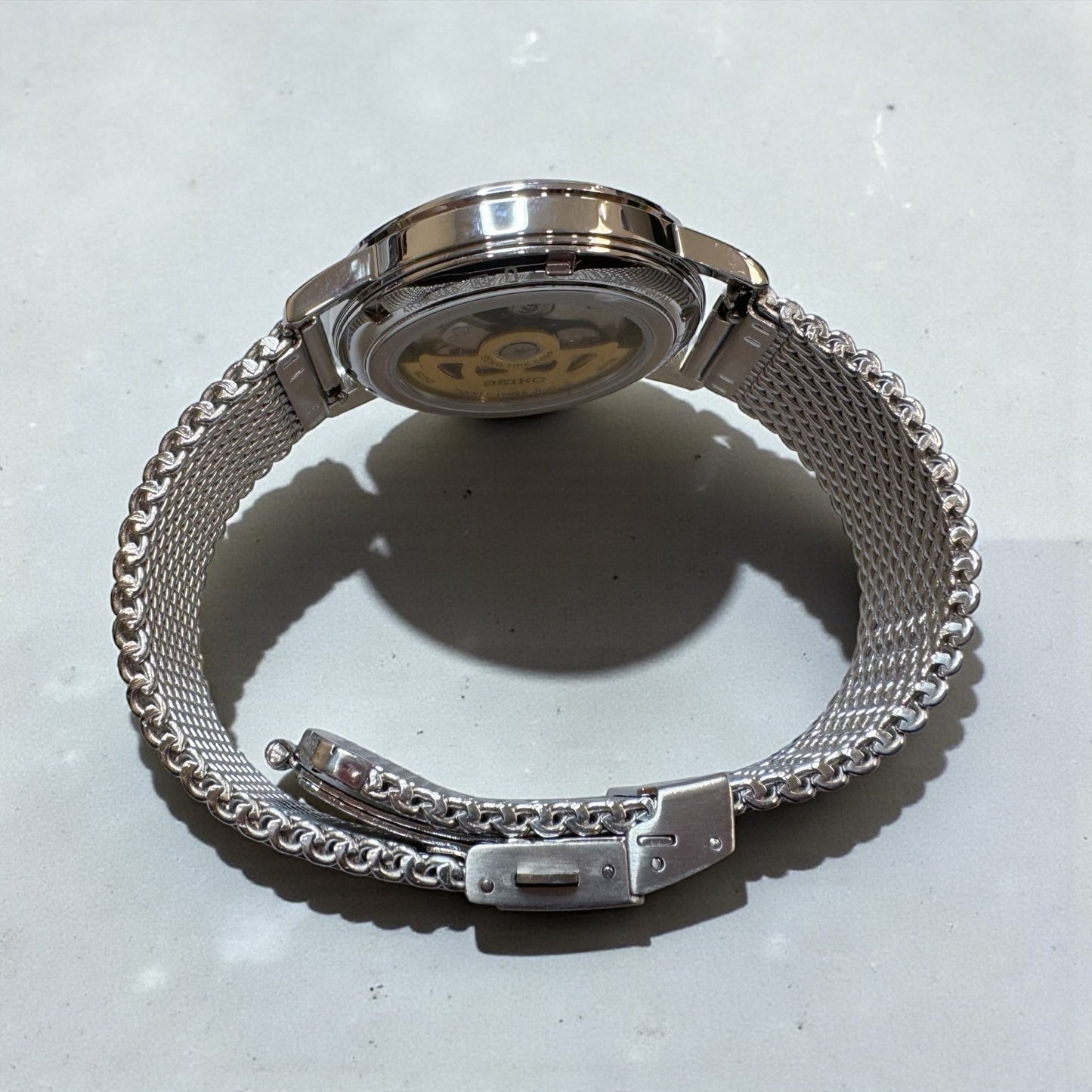 Premium Quick-Release Milanese Mesh Bracelet – Ideal for Seiko Presage