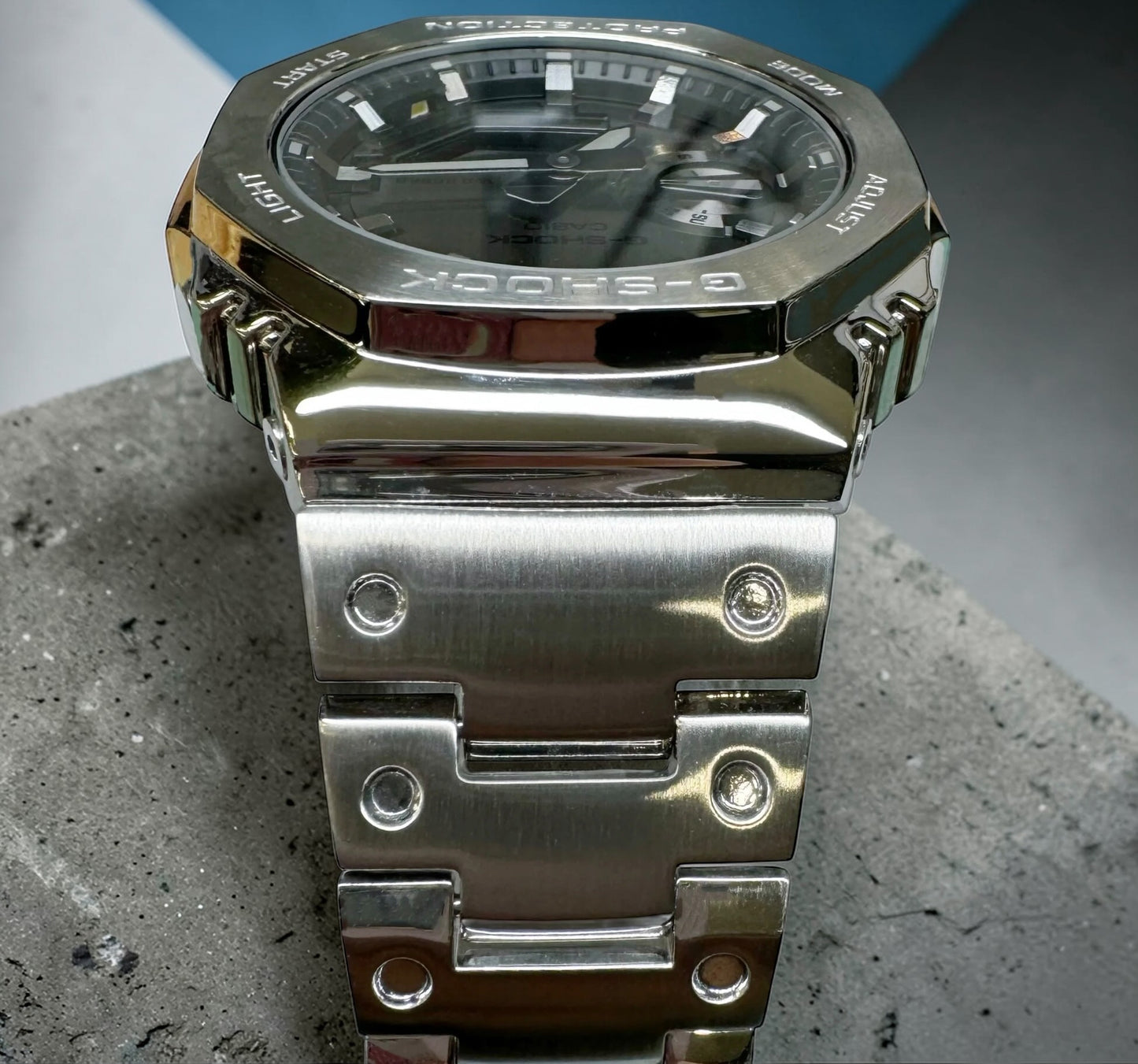 GBM2100 OEM-Quality Stainless Steel 316L Quick Release Watch Band – Compatible with G-Shock GBM2100 & GM2100