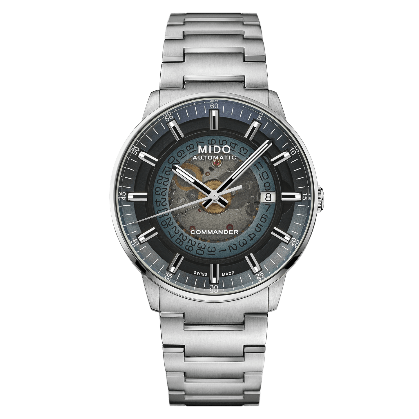 MIDO Commander Gradient 40mm M021.407.11.411.01 M0214071141101