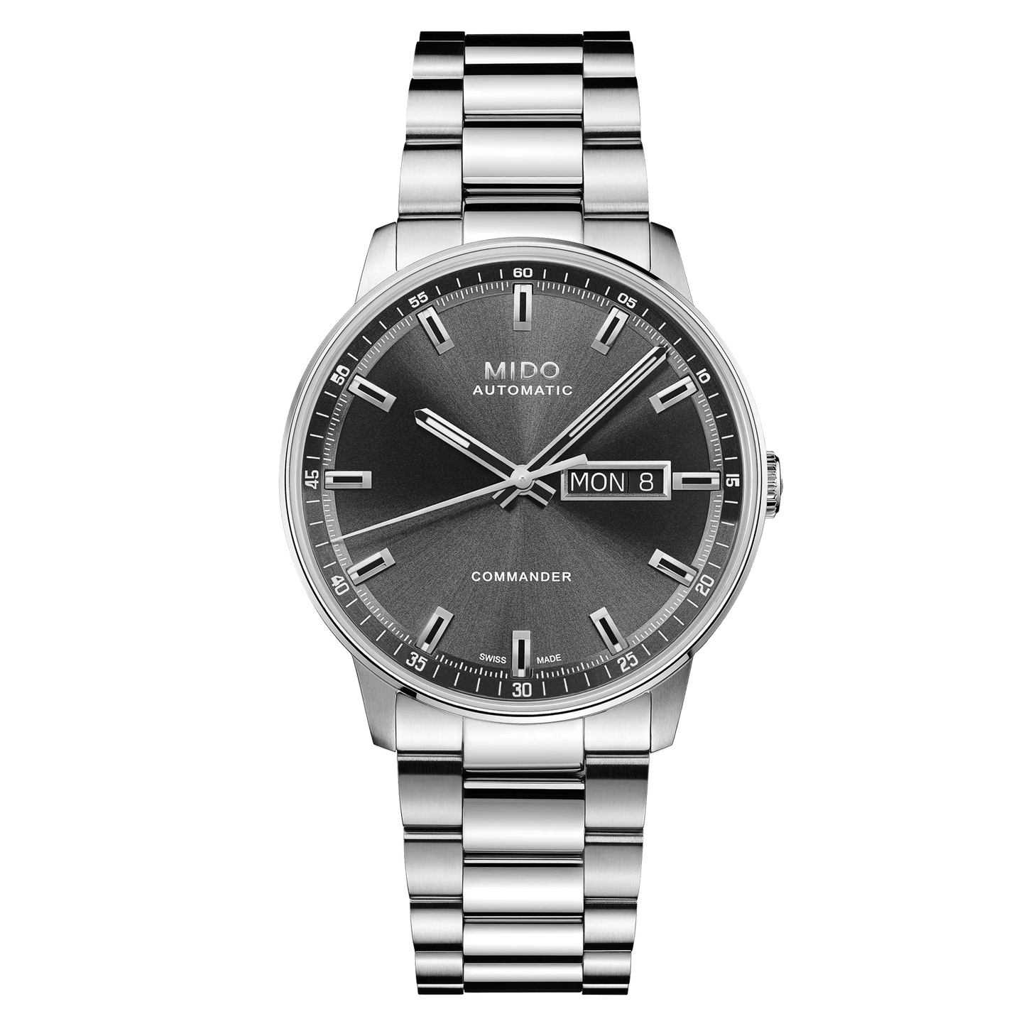 MIDO Commander Datoday 40mm M021.430.11.061.00 M0214301106100