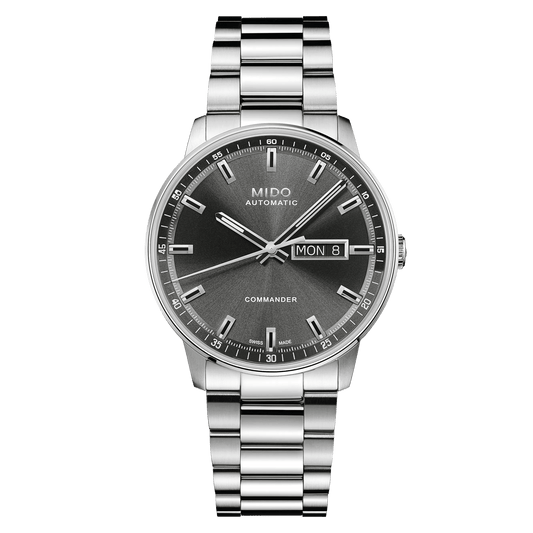 MIDO Commander Datoday 40mm M021.430.11.061.00 M0214301106100
