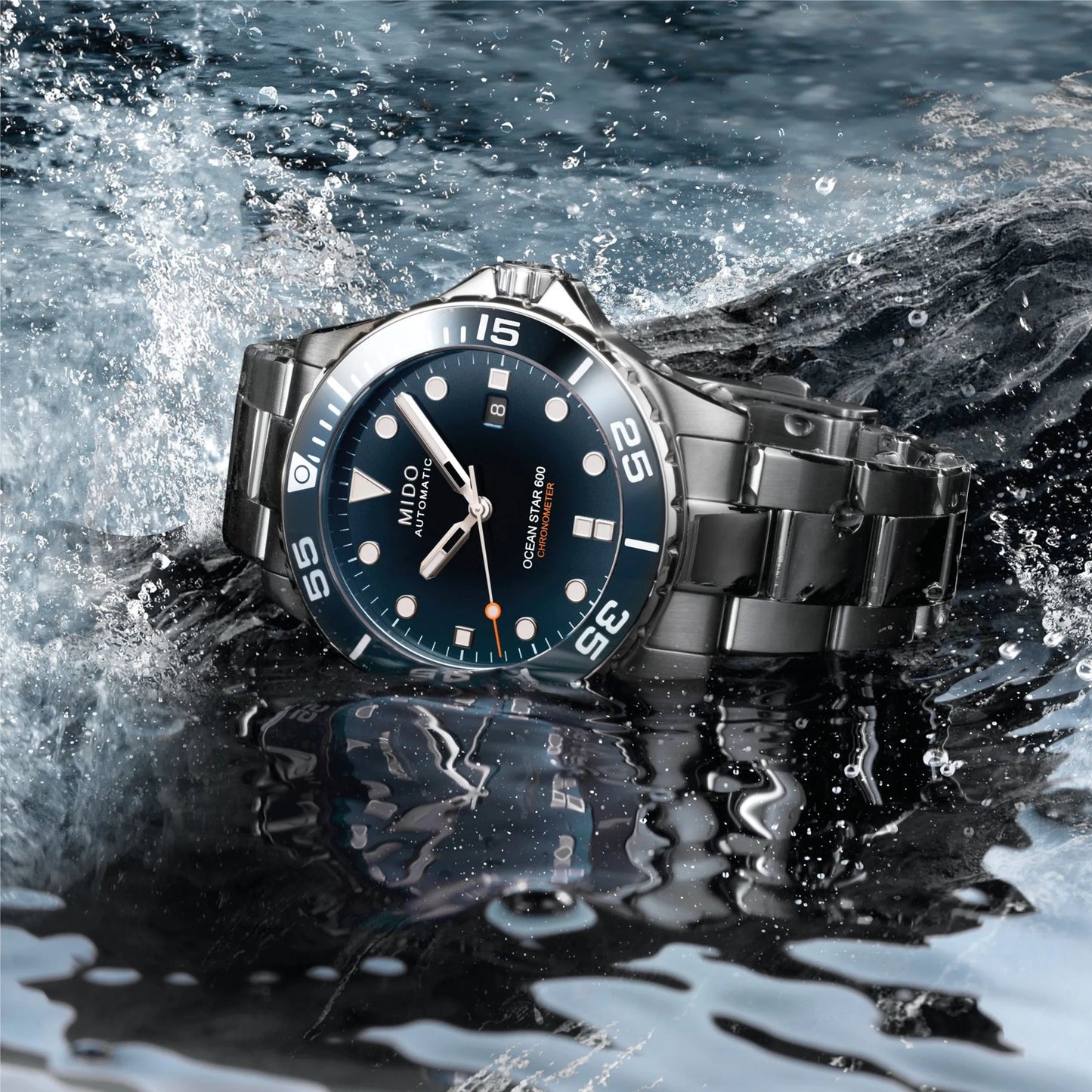 MIDO Ocean Star 600 Chronometer 43.5mm M026.608.11.041.01 M0266081104101