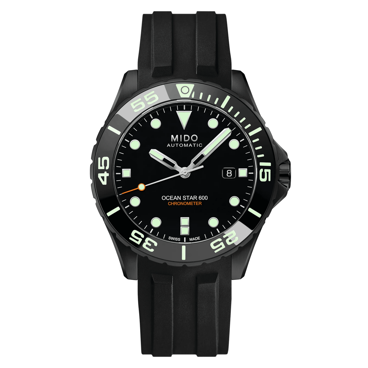 MIDO Ocean Star 600 Chronometer 43.5mm M026.608.33.051.00 M0266083305100 Special edition (1 Extra Strap)