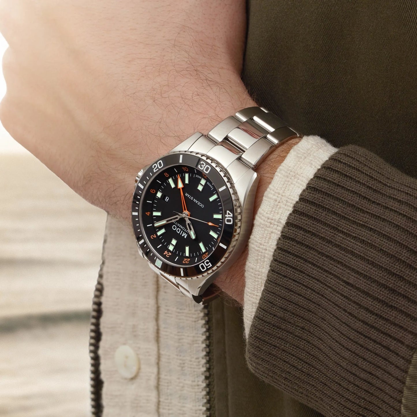 MIDO Ocean Star GMT 44mm M026.629.11.051.01 M0266291105101